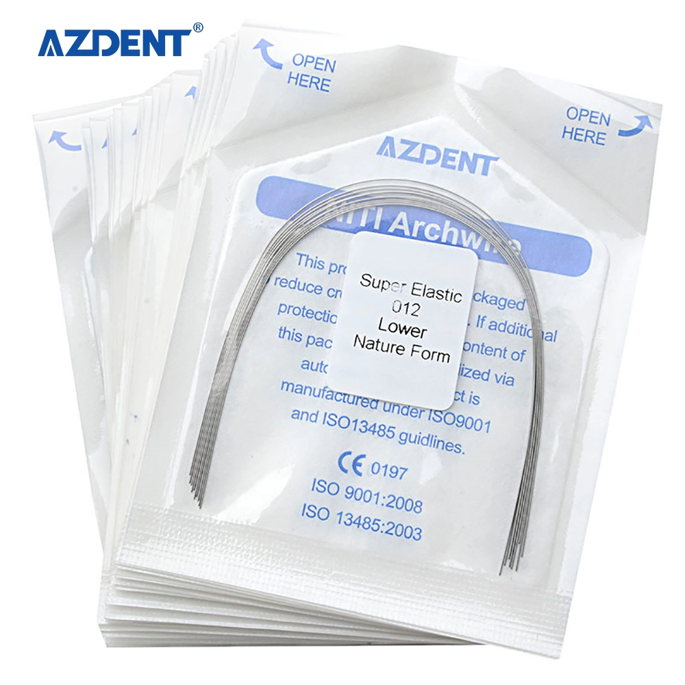 Dental Arch Wire 012 Lower Natural Form Dental Archwires for Orthodontics