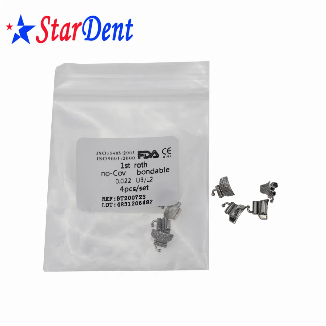 Good Quality Dental Orthodontic Buccal Tube 4PC/Bag