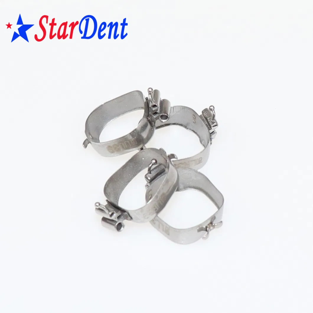 Dental Orthodontic Stainless Steel Molar Buccal Tube Band