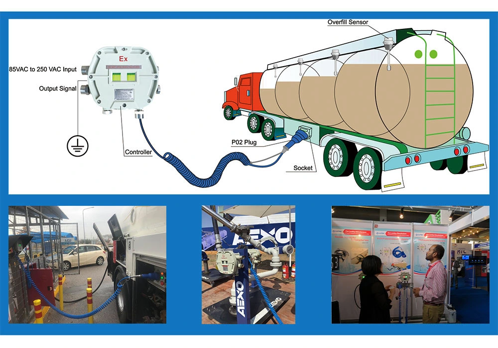 Atex Approved Earthing/Grounding/Bonding System for Tank Truck