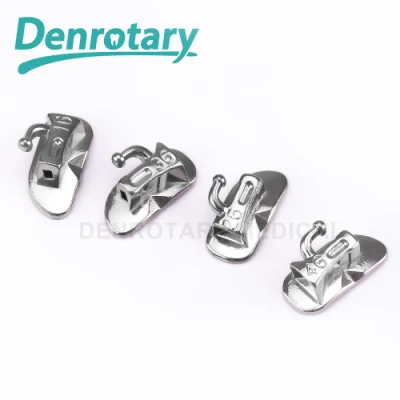 Denrotary – consommable orthodontique dentaire, sablage, Tube Buccal monobloc à haute force de liaison pour les dents